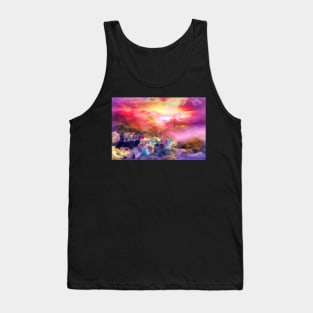 Purple Mess Tank Top